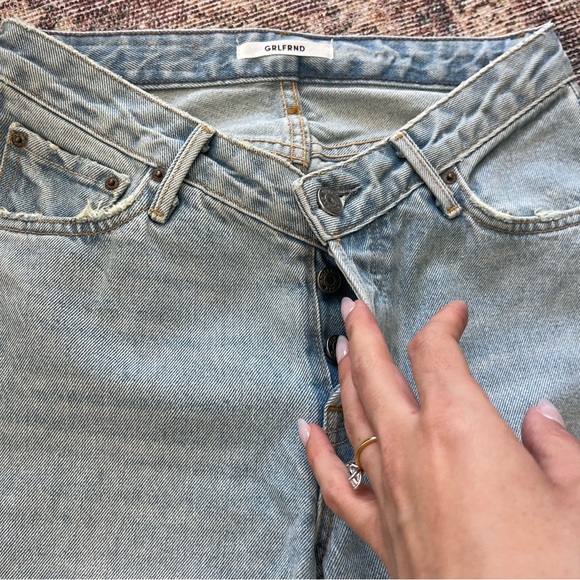 GRLFRND V Dip Waist Jean, 25 - Picture 6 of 7